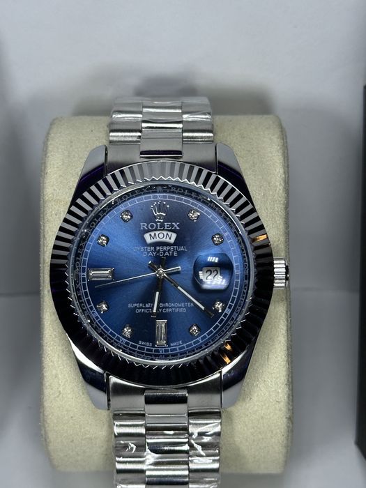 Day-Date Argintiu • 41 mm
