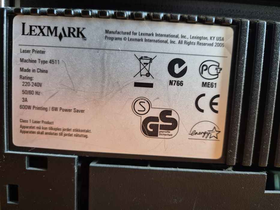 Лазерен принтер Lexmark