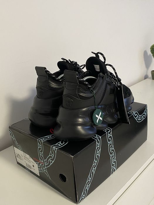 Versace Chain Black/White