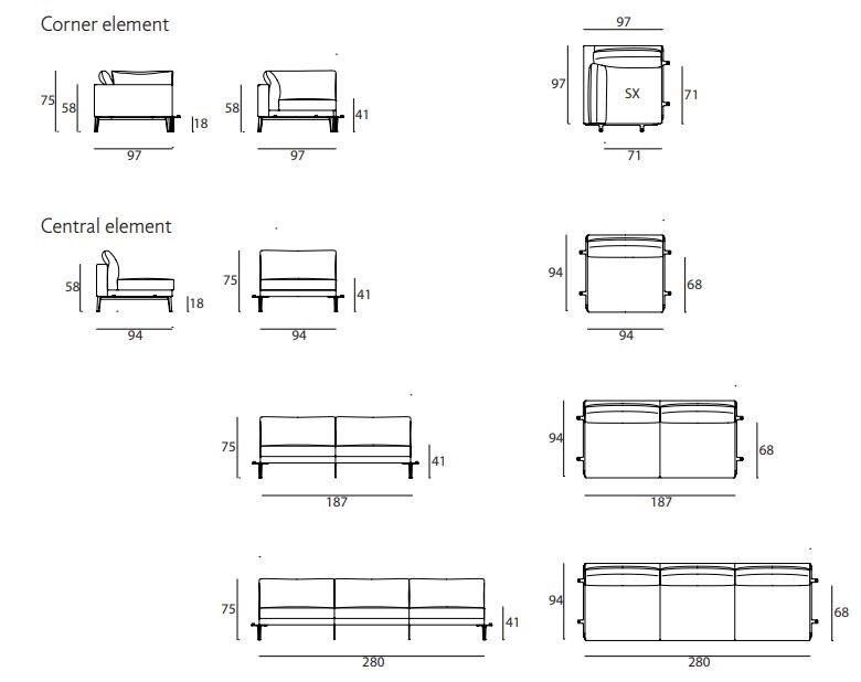 Дизайнерский диван трансформер