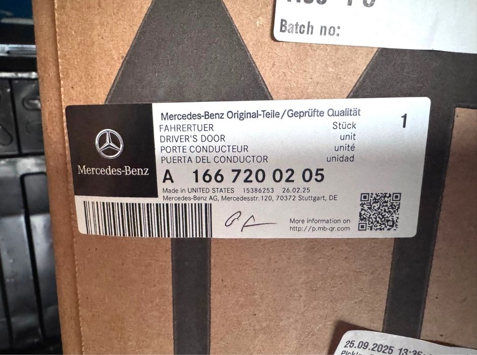 Ușa fata dreapta Mercedes GLE  W166