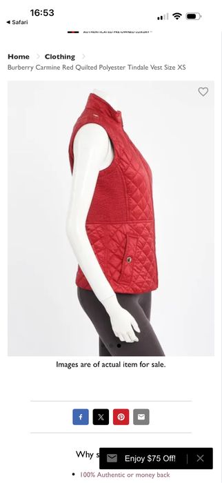 Грейка BURBERRY , нова, размер 36 S