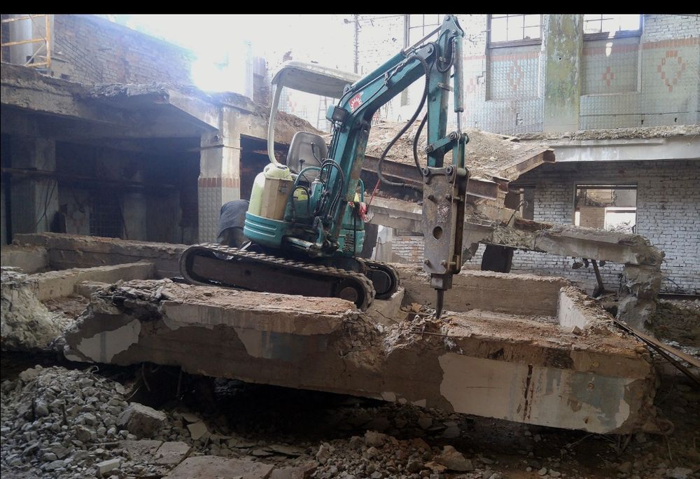 Гидромолот Мини экскаватор аренда