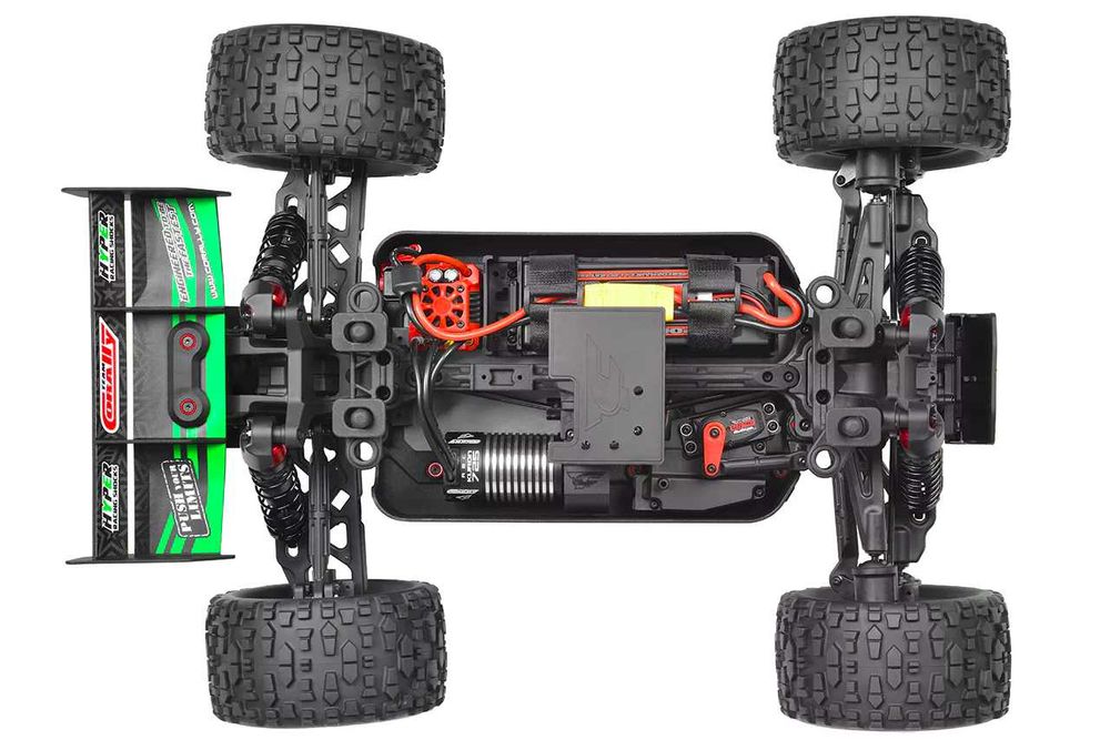 Team Corally – PUNISHER 4 1:10, brushless, 80км\ч, Зелен