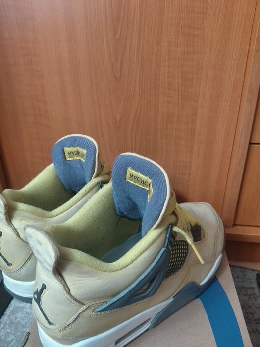 Vand Air Jordan 4 Retro Yellow