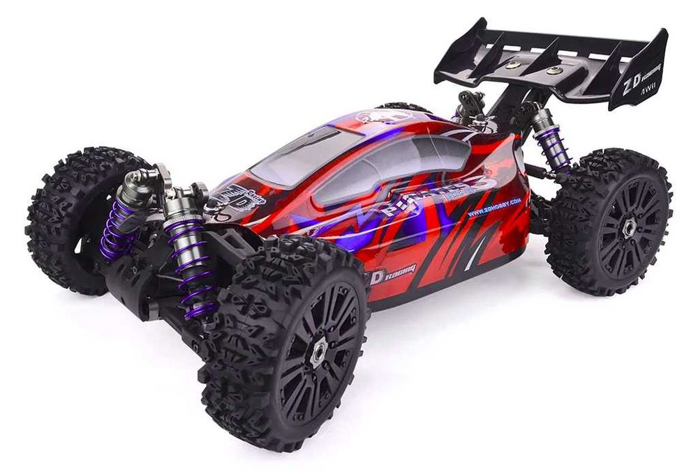 Състезателно Бъги ZD Racing 9020 V3 1:8, brushless, 90км\ч, Червен