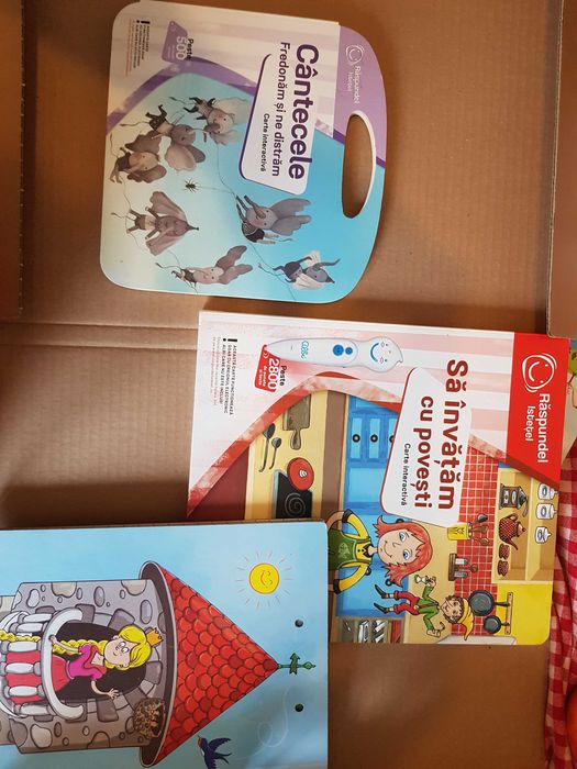 Pachet 3 carti Raspundel istetel