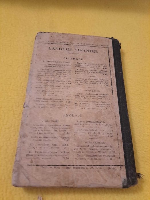Първата година на английски 1919 година