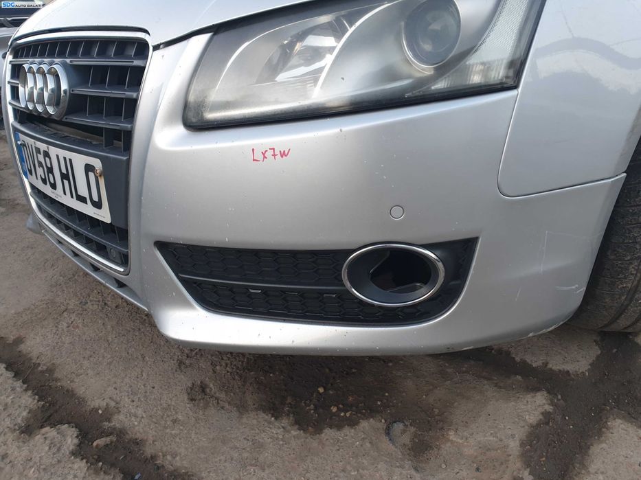 Bara Spoiler Fata Goala Dezechipata Cu Locas Senzor Parcare Audi A5 2008 - 2011 Culoare LX7W [K1443]