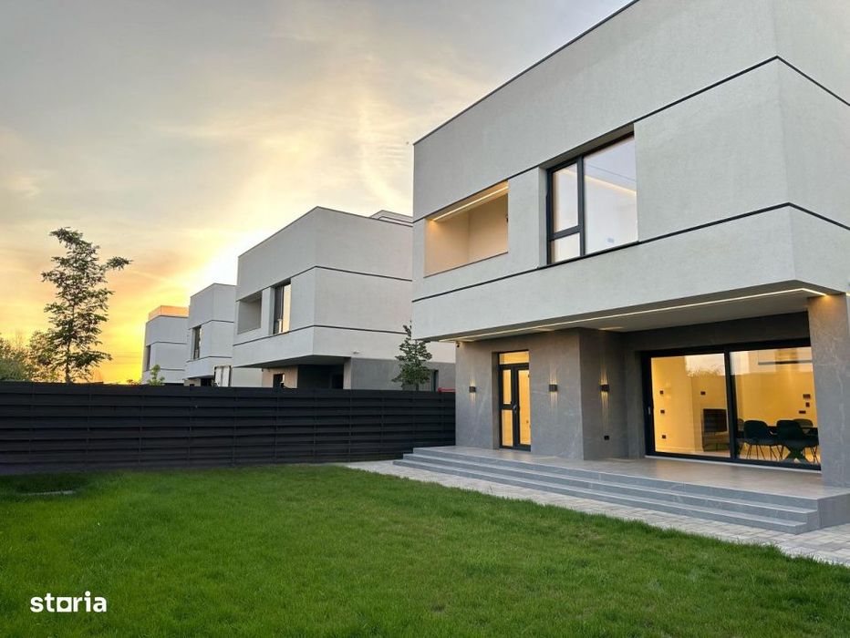 Comision 0 | Vila Moderna Finalizata 5 camere 330 mp teren 500 mp Pipe
