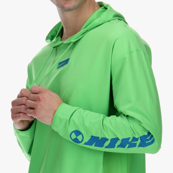 Nike DRI-FIT Hoodie оригинално горнище XL Найк спорт суичър зелено горно горница