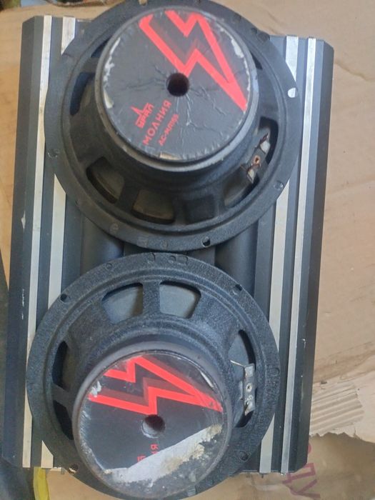 Продам динамики и усилитель
