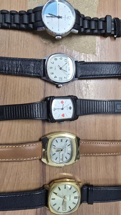 Лот часовници от СССР