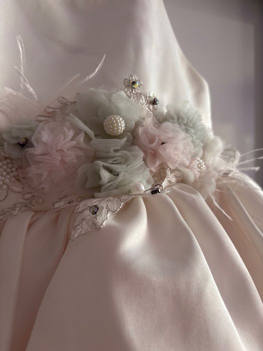 Официална детска рокля 98-104