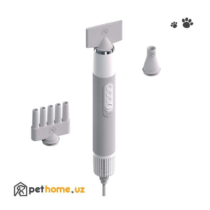 Фен для сушки животных Uah Pet Fluffy-1 High-Velocity Dog Hair Dryer