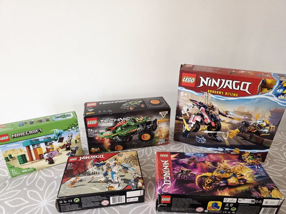 Lego Ninjago, Minecraft,Technic