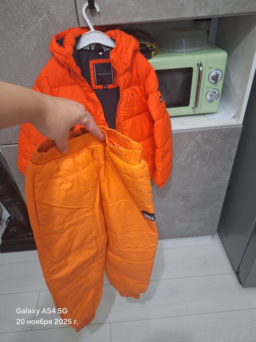 Пуховик tommy hilfiger детский 128