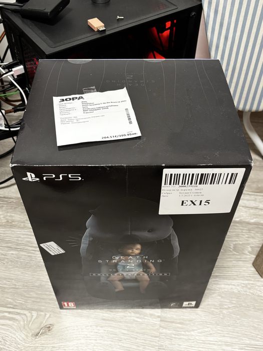 Death stranding 2 collector's edition Ps5 Неразопакован