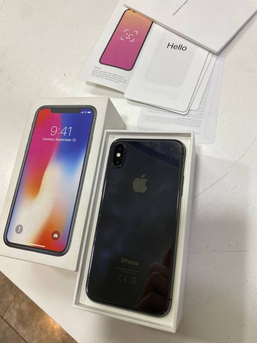 Iphone x 256gb karopka dokumentli