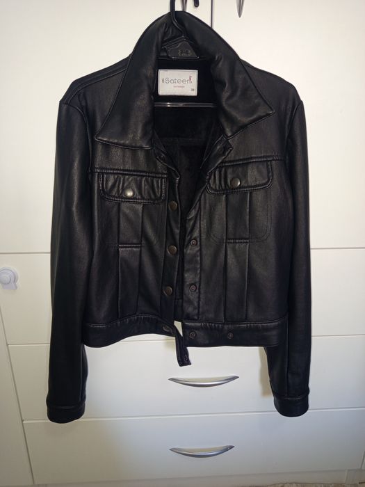 Дамско кожено яке