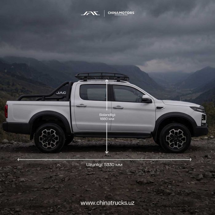 jac T9 pick up yo'l tanlamas