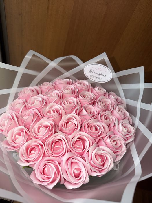 Buchet 31 trandafiri de sapun de la Trandafiria