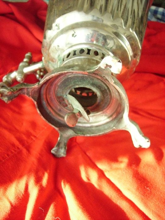 Стар имперски- Тулски самовар на въглища,мед. везна