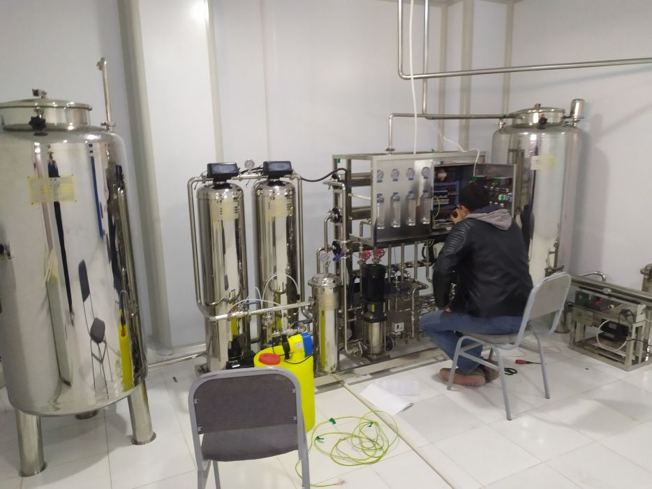 Сборка установка и сервис фильтров обратного осмоса