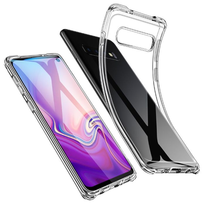 Samsung S8 S9 S10 Plus Husa Protectie Colturi Ramforsate Crystal