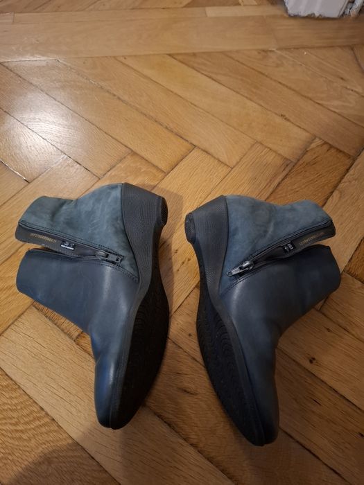 Botine Ecco piele naturala