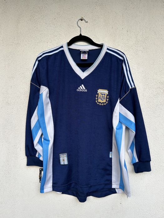 Argentina Away 1998 Adidas Football Jersey