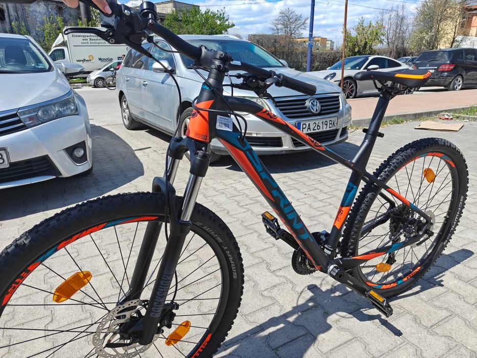Промо велосипед 27.5" Sprint APOLON черен/оранж