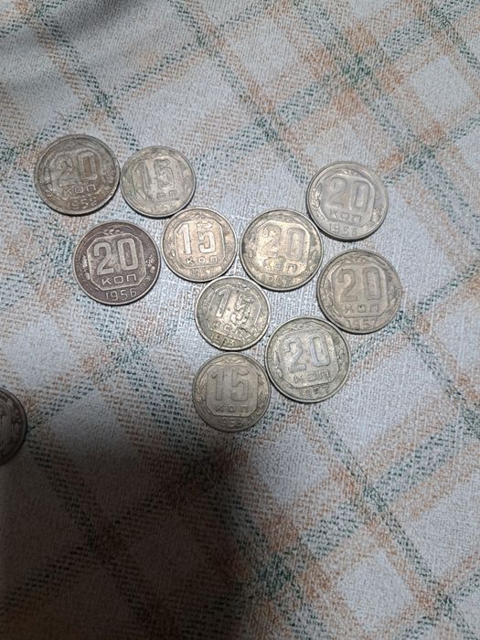 Монеты 1940 по 1993 годы