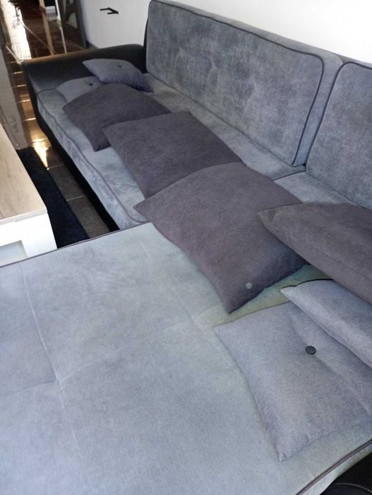 Холова гарнитура Еко кожа и плат