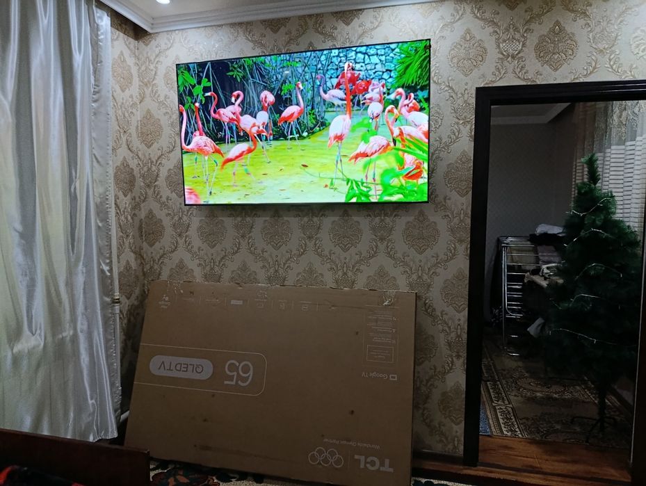 Телевизор Smart TV TCL 65 QLED, 4K установка доставка 24/7  
Wi-Fi