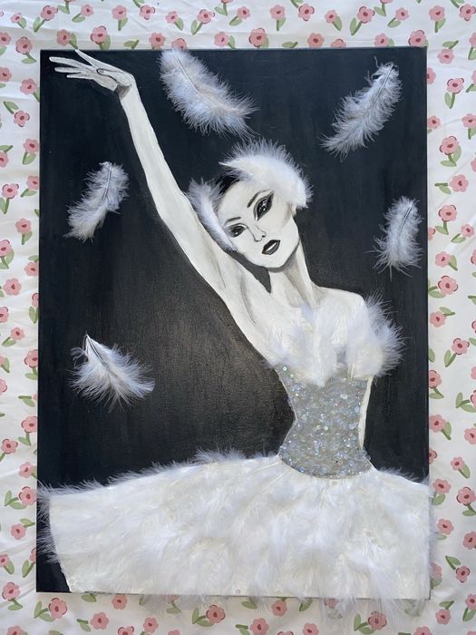 Картина «Белый лебедь»