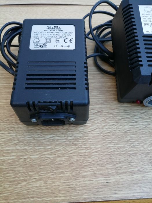 3 Adaptoare profesionale G. M. Technics AC adaptor Model Tead-66/TUV66