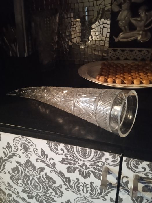 Рожек из хрусталя