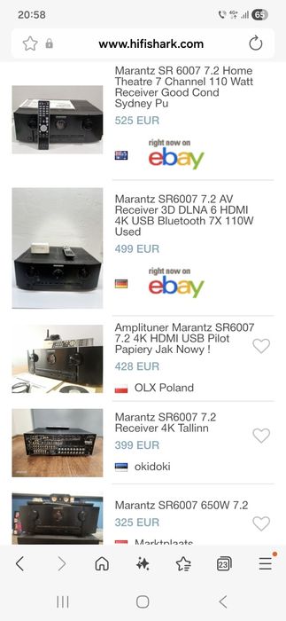 Marantz SR 6007 Bluetooth HDMI Arc  4K