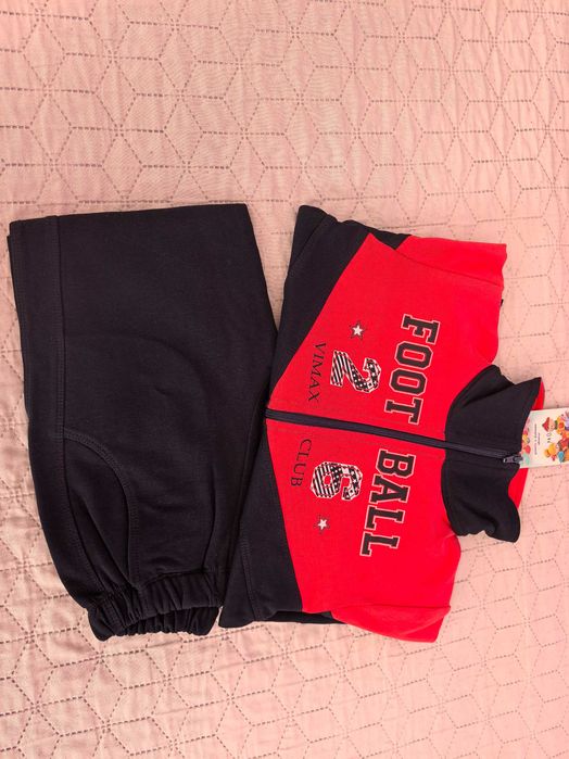 Нов български комплект момче 110,116,122