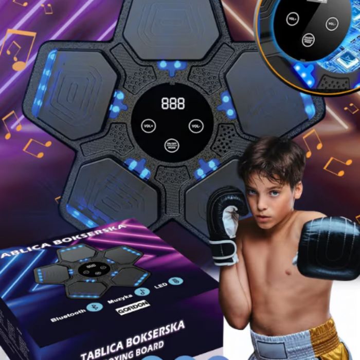 Интелигентна музикална боксова дъска - Bluetooth, Led дисплей и лесен