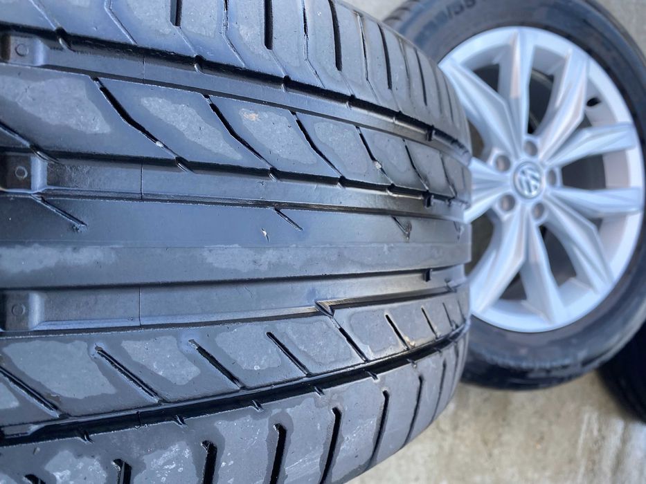 Jante originale VW (Volkswagen) 18 cu anvelope de vara "KINGSTON"