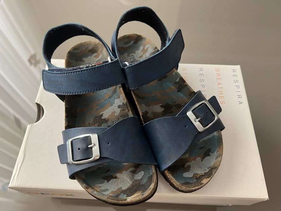 Сандали от еко кожа с велкро