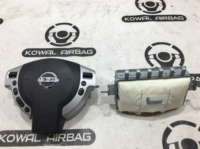 Nissan X-Ttrail II kit airbag - plansa bord - set centuri de siguranta