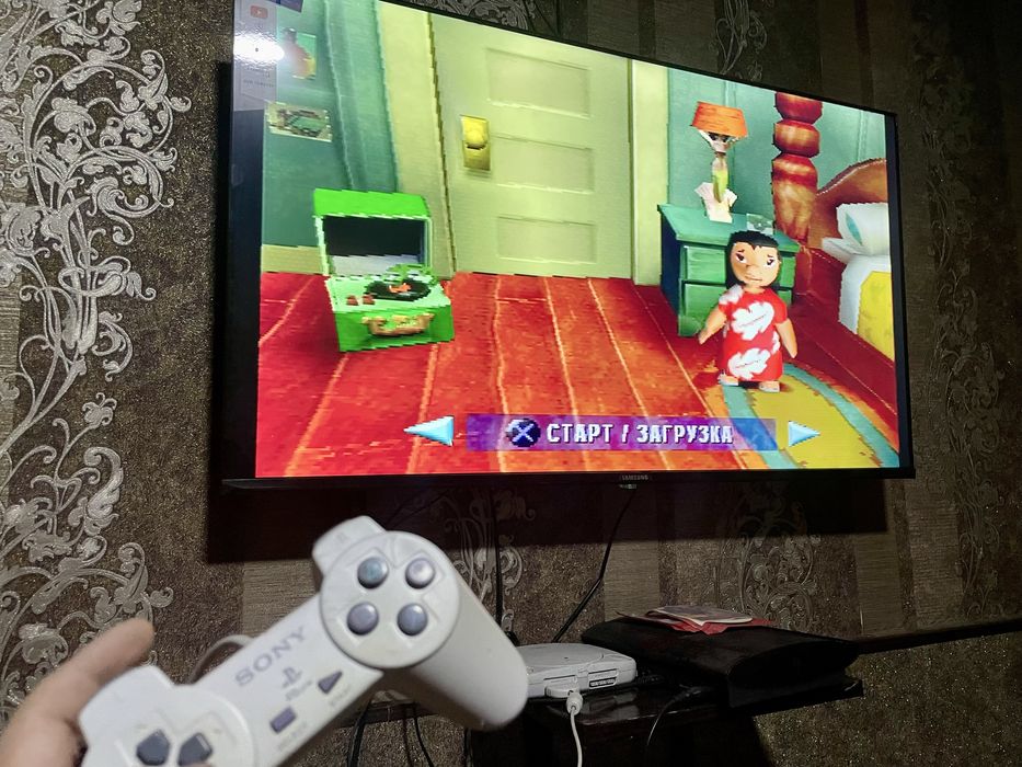 Playstation 1 (one slim чипованая)