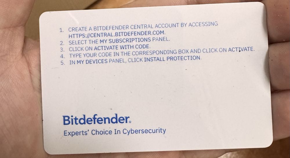 Licenta antivirus Bitdefender Total Security 1 an 5 dispozitive