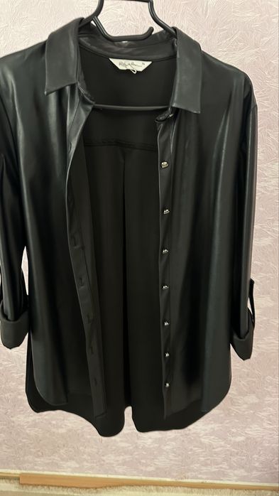 продам кожаную рубашку