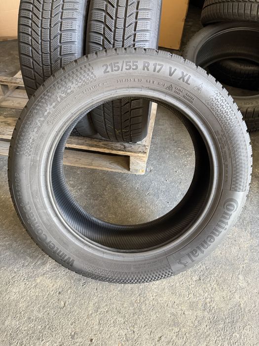 4 anvelope iarna 215/55/17 , Continental DOT 2021-2022 extra laod !