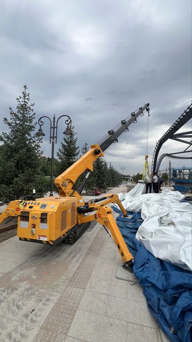 Аренда мини крана паука 3 тонны