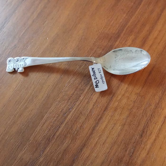 Детски сребърни лъжички различни модели, проба 925